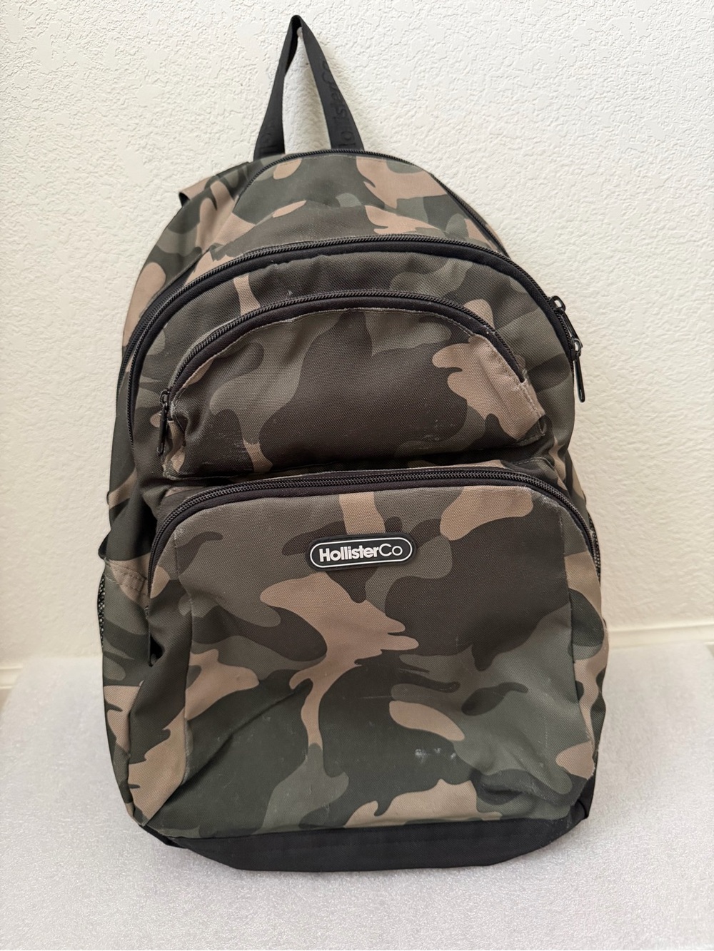 Hollister Co Camouflage Backpack for School/Travel